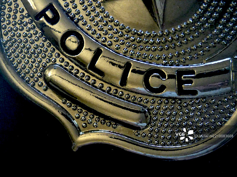 警察部队官方徽章图片素材