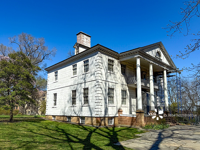 莫里斯-朱梅尔大厦，华盛顿高地，纽约市图片素材