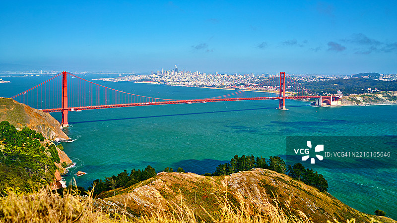 金门大桥。旧金山图片素材