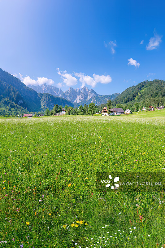 奥地利，野美村。图片素材