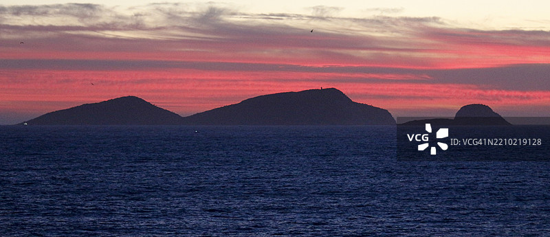马卡埃的卡瓦莱罗斯海滩日出图片素材