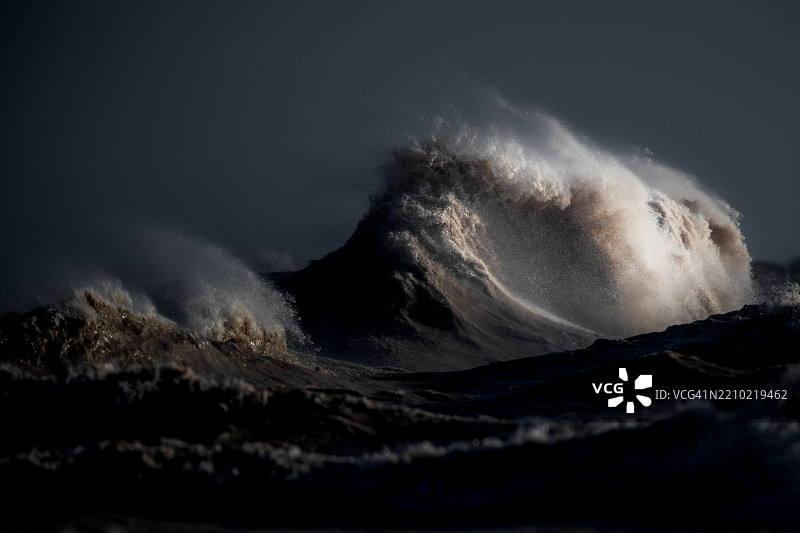 五大湖波涛汹涌图片素材