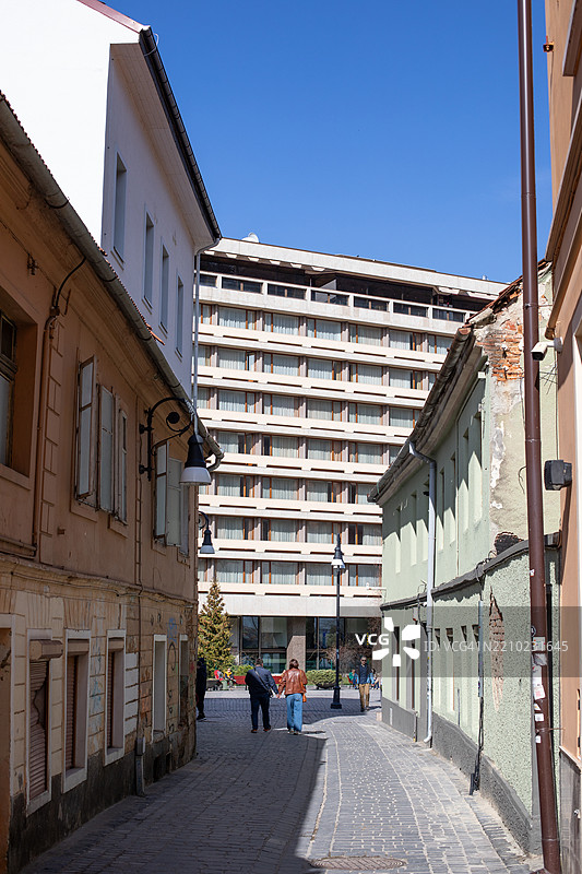 布拉索夫旅行摄影，美丽的罗马尼亚图片素材