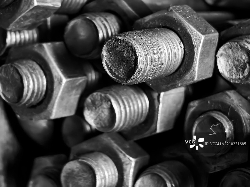 螺栓和螺母图片素材