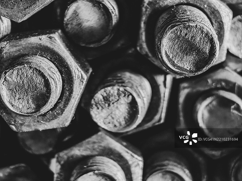 螺栓和螺母图片素材