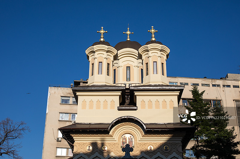布加勒斯特的宗主教大教堂图片素材