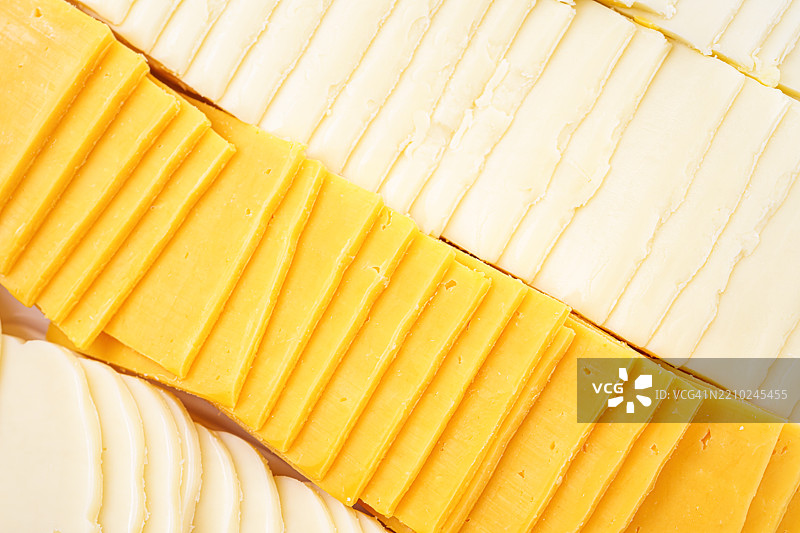 多种奶酪片包装图片素材