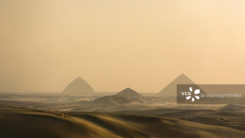 埃及达赫舒尔金字塔图片素材