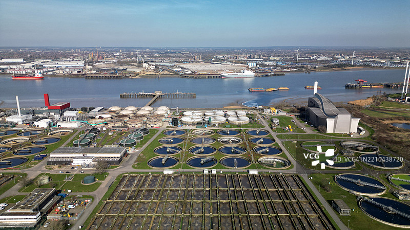 克罗斯内斯污水处理厂图片素材