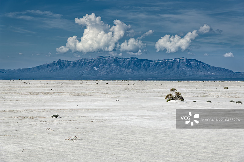 前往白沙国家公园，白沙国家公园，美国，USA图片素材