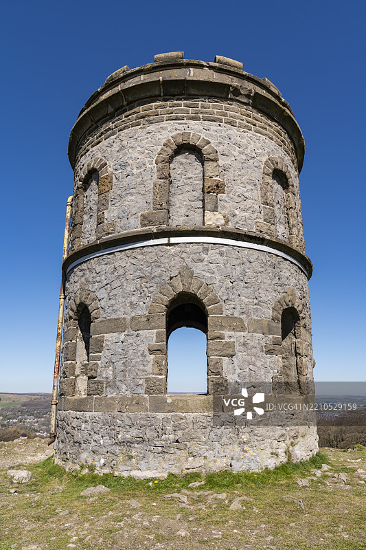 所罗门的圣殿与格林洛，巴克斯顿，德比郡，英格兰图片素材