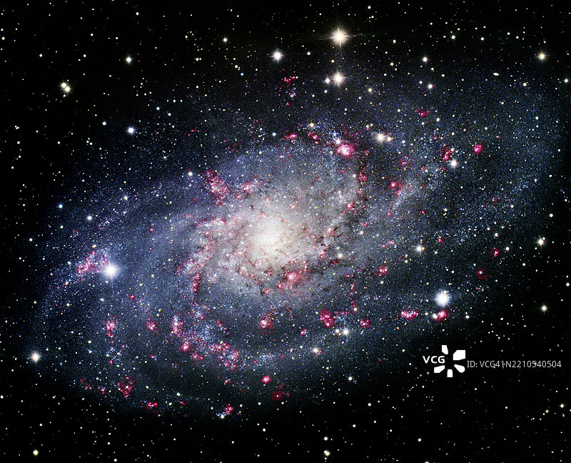 风车星系图片素材