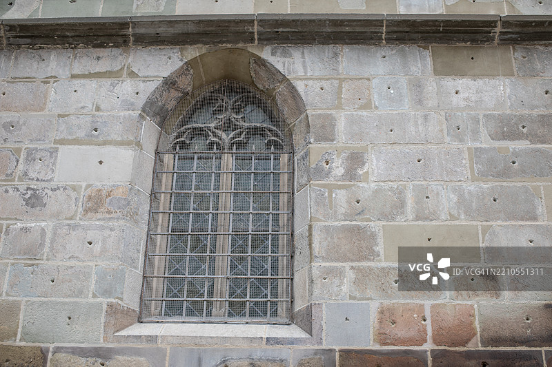 布拉索夫的黑教堂外观图片素材