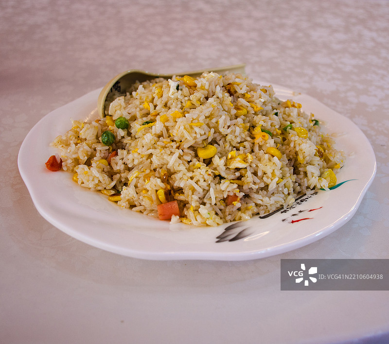 炒饭特写图片素材