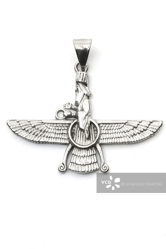 法拉瓦赫是琐罗亚斯德教的主要象征。图片素材