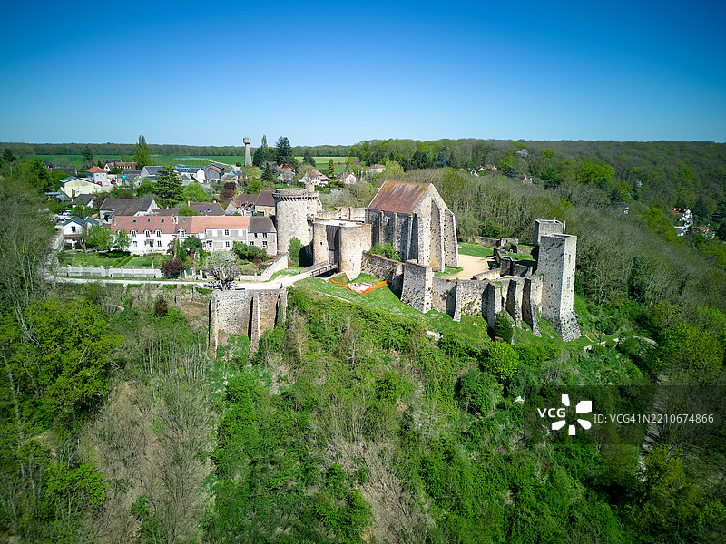 雄伟的舍夫勒城堡图片素材