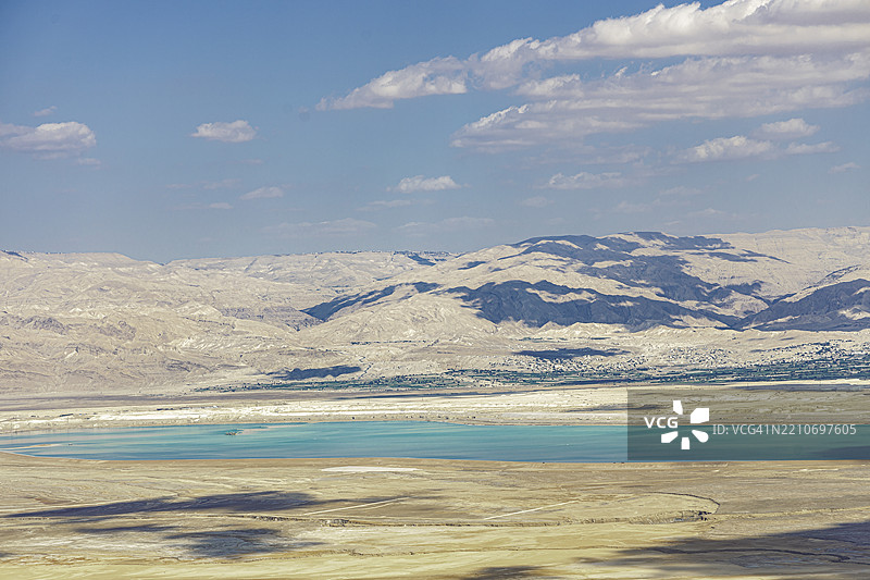 死海的美丽景色图片素材