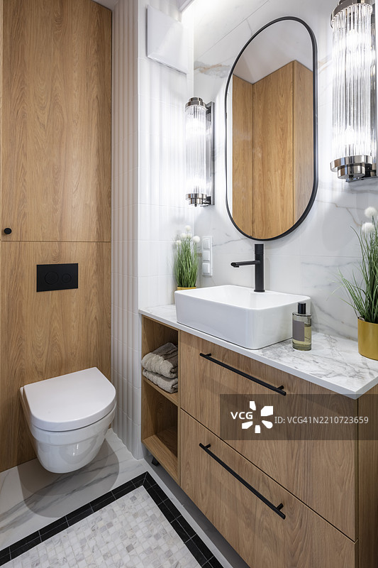 现代浴室室内设计图片素材