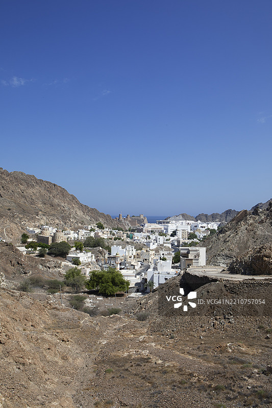 阿曼，马斯喀特省，马斯喀特的景观图片素材