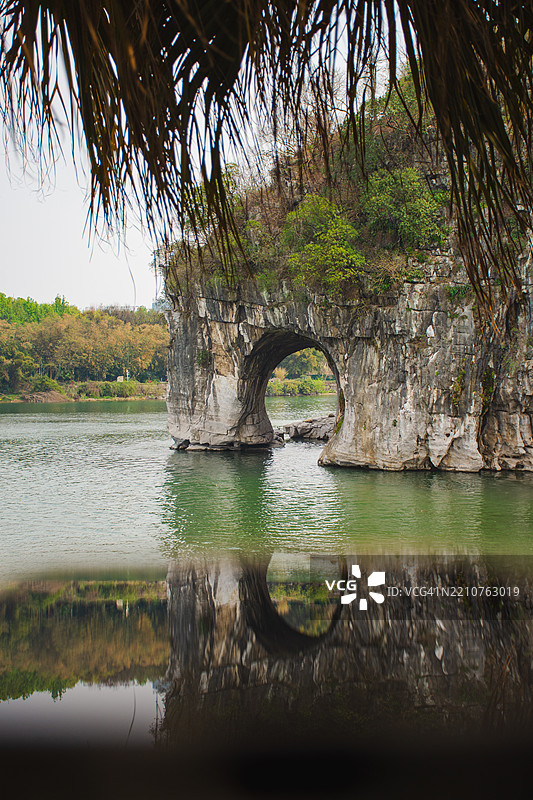 桂林的象鼻山图片素材