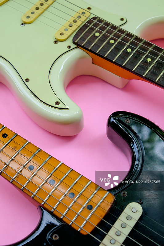 吉他的特写镜头图片素材