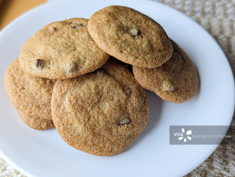 巧克力曲奇饼干图片素材