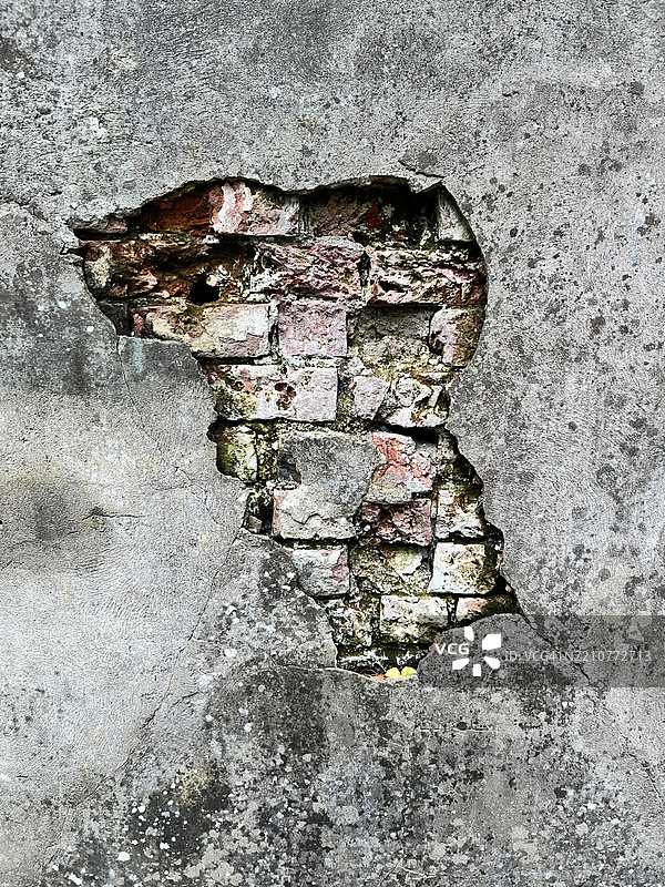 风化墙壁的特写图片素材