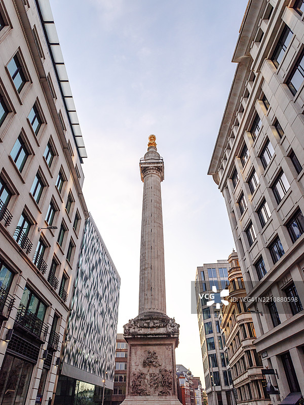 日出时的纪念碑图片素材