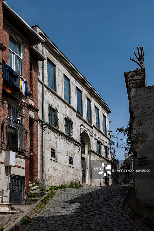 巴拉特老城区的街道图片素材
