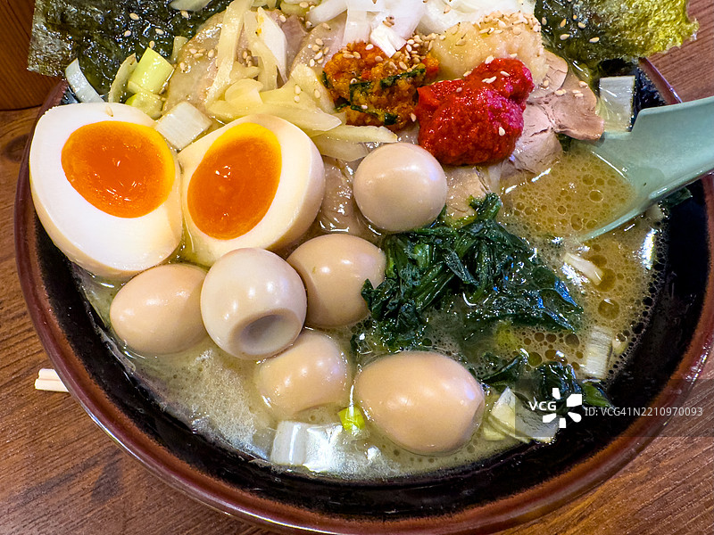 横滨家系全明星拉面，位于横滨日之出町图片素材