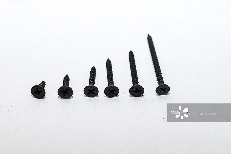 不同尺寸的螺丝图片素材