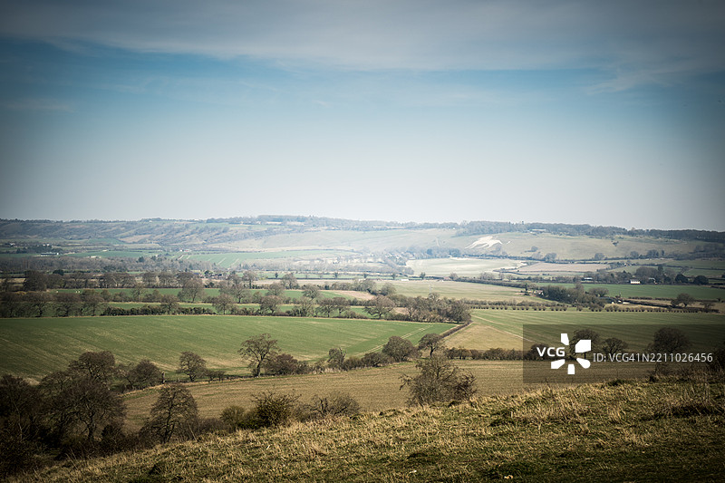 奇尔特恩山脉中的伊文霍图片素材