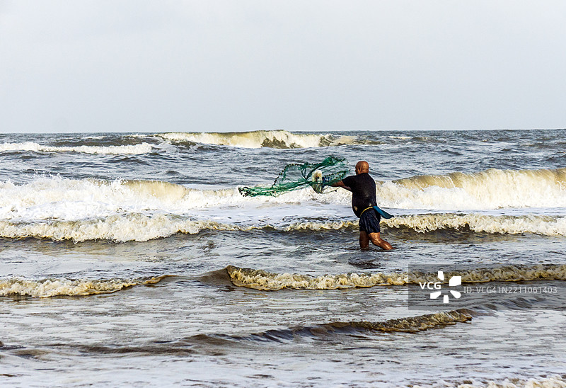 卡朗古特渔民图片素材