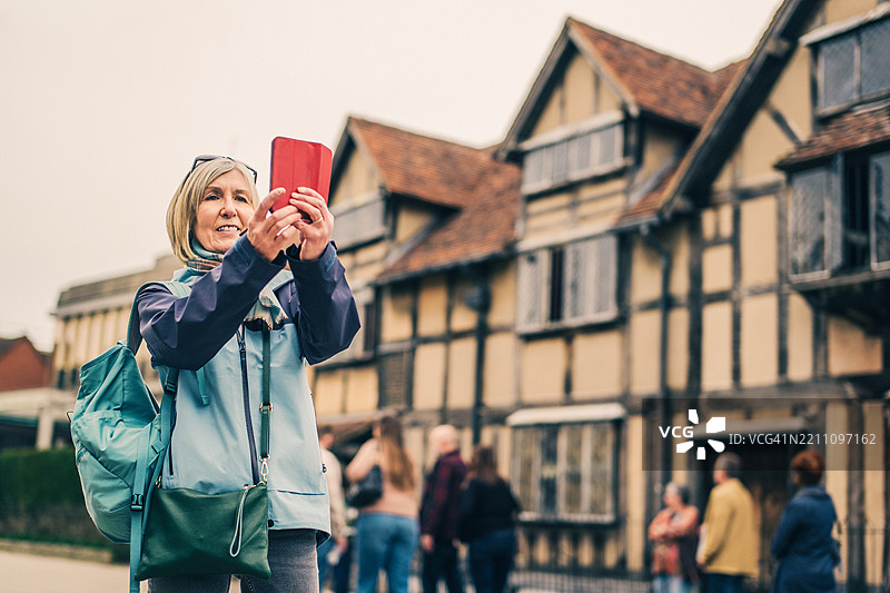 斯特拉特福德-阿庞-埃文，沃里克郡，英格兰，英国图片素材