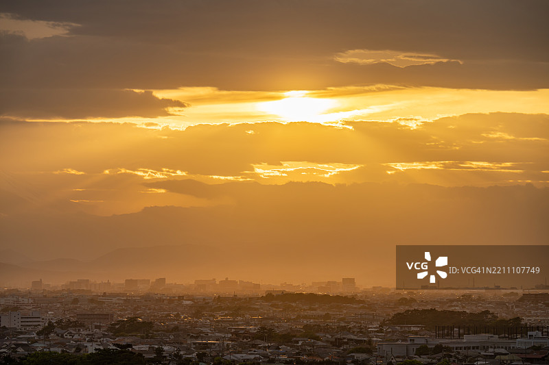 日本神奈川的住宅区图片素材