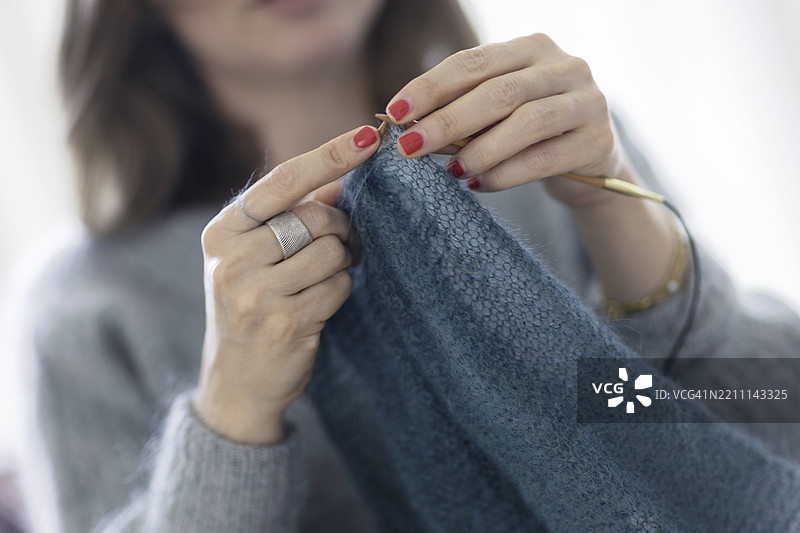 用马海毛线编织图片素材