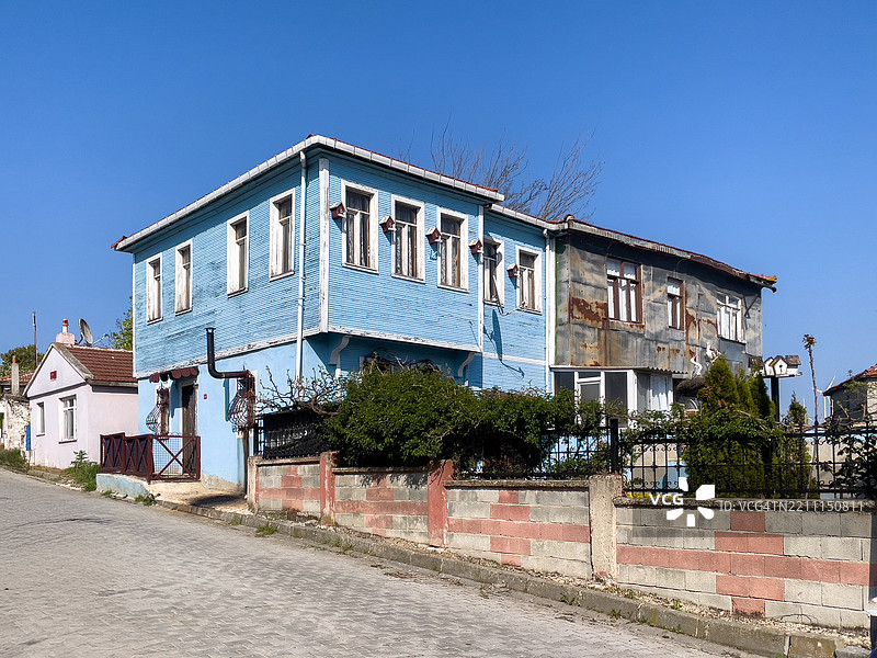 埃尔巴桑村，卡塔尔卡 - 伊斯坦布尔附近的宁静避风港图片素材