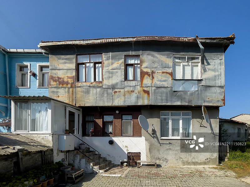 埃尔巴桑村，卡塔尔卡 - 伊斯坦布尔附近的宁静避风港图片素材