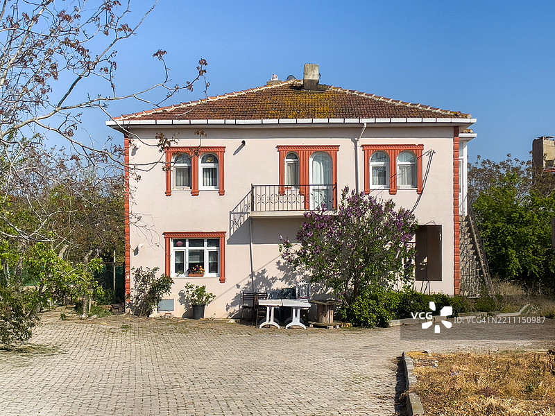 埃尔巴桑村，卡塔尔卡 – 伊斯坦布尔附近的宁静避风港图片素材