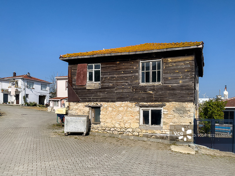 埃尔巴桑村，卡塔尔卡 – 伊斯坦布尔附近的宁静避风港图片素材