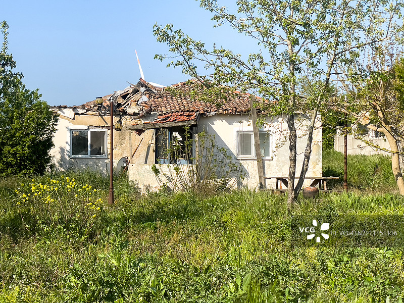 埃尔巴桑村，卡塔尔卡 - 伊斯坦布尔附近的宁静避风港图片素材