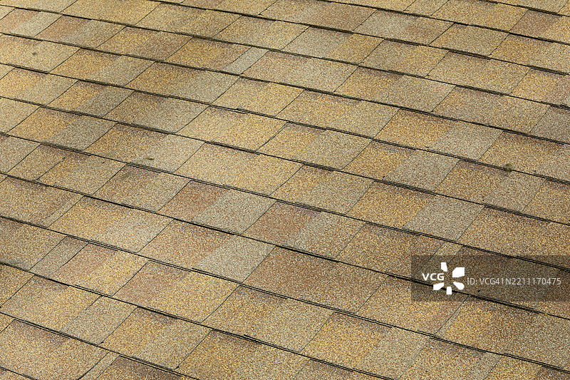 屋顶瓦片特写视图图片素材