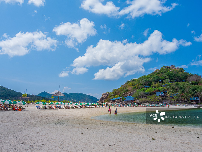 泰国苏拉特塔尼省的塔雷瓦克考南园图片素材