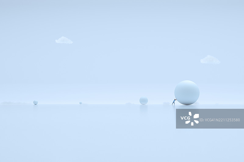 困难的概念图片素材