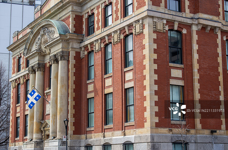 蒙特利尔，魁北克省OQLF大楼图片素材