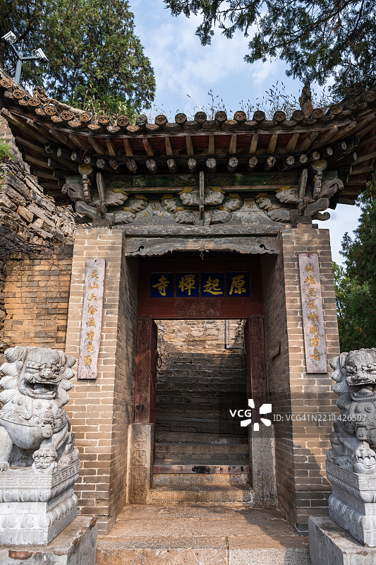 元气寺，位于中国山西省长治市，是一座唐代建筑。图片素材