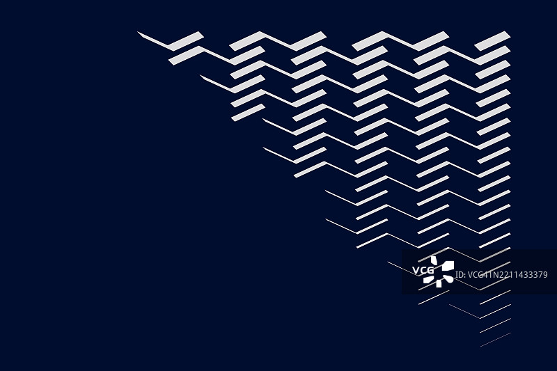 有序重复背景的递减模式图片素材