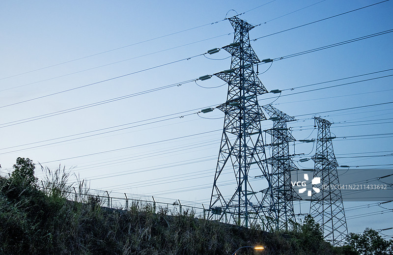 高压电塔图片素材