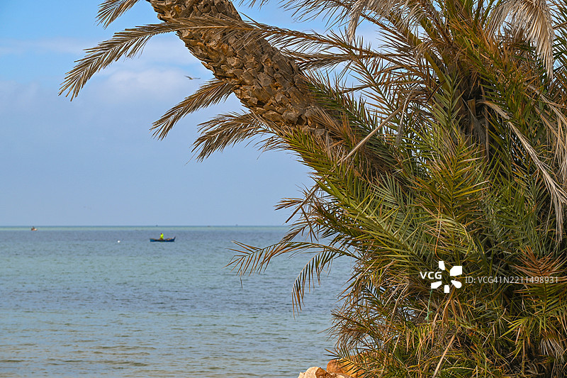 海洋与天空的美丽景色图片素材