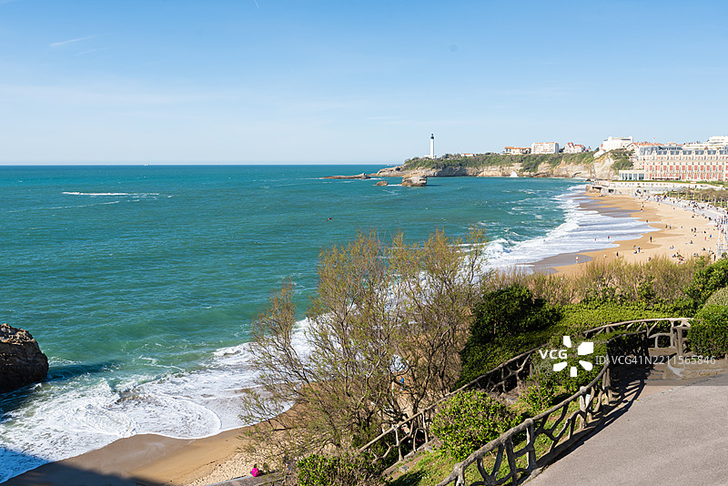 法国比亚里茨图片素材